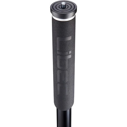 Libec Hands-Free Monopod Kit with TH-X Pan-and-Tilt Video Head and Bowl Clamp