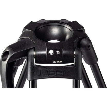 Libec HS-250Q Tripod System with H25 Head, Ground Spreader & Case