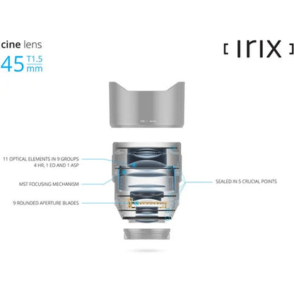 IRIX 45mm T1.5 Cine Lens