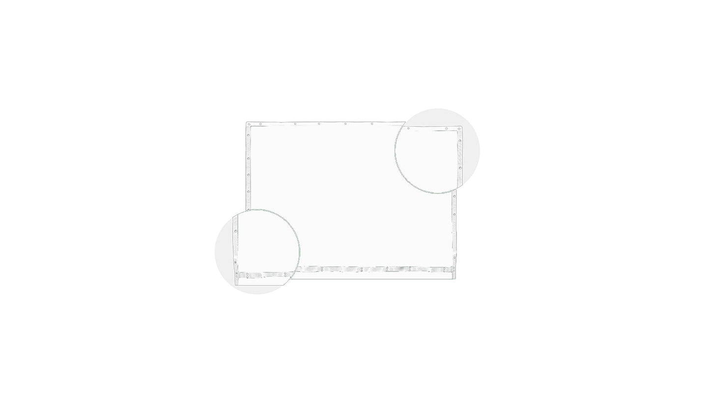 E-IMAGE MB42 Collapsible Background White 4.0×2.4m