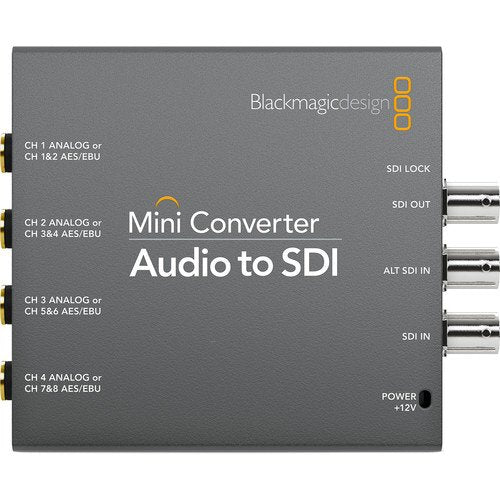 Blackmagic Design Audio to SDI 2 Mini Converter