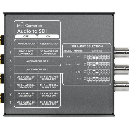Blackmagic Design Audio to SDI 2 Mini Converter