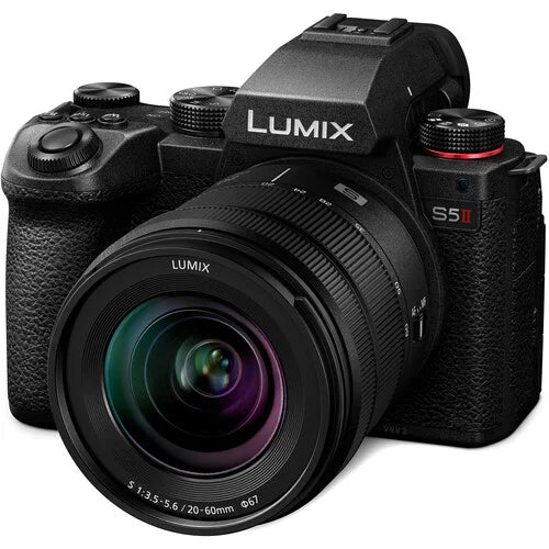 Panasonic Lumix S5 II Mirrorless Camera with 20-60mm and 50mm Lenses Kit