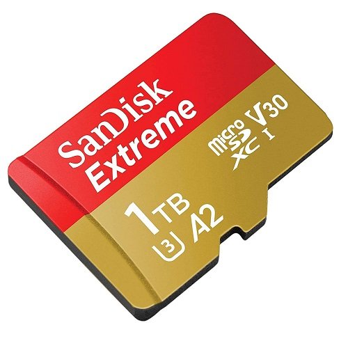 SanDisk Extreme microSD UHS I Card 1TB