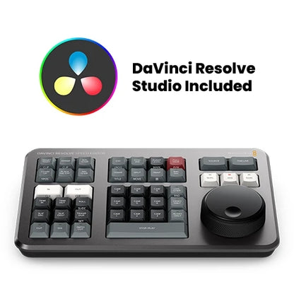Blackmagic Design DaVinci Resolve Speed Editor with Studio Software