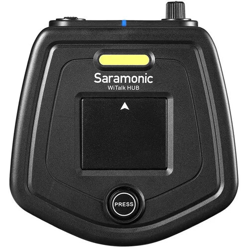 Saramonic WiTalk-WT9D 9-Person Full-Duplex Wireless Intercom System with Dual-Ear Remote Headsets (1.9 GHz)
