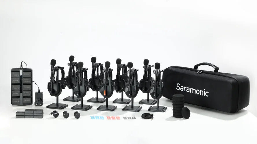 Saramonic WiTalk9 Advanced Full-Duplex 1.9GHz Wireless Single-Ear Headset Intercom System