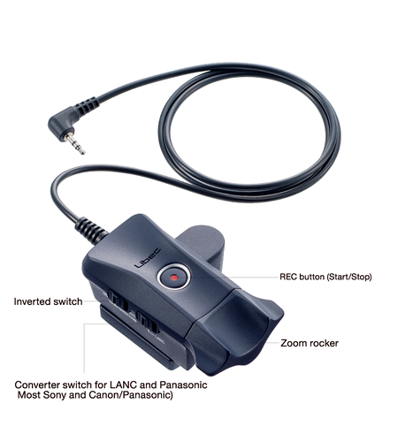Libec ZC-LP LANC Zoom Control for Select Sony/Canon/Panasonic Cameras