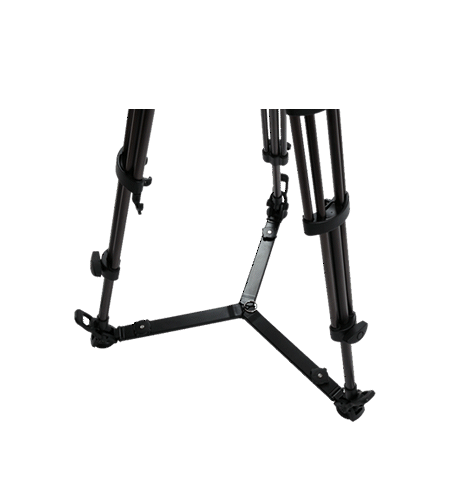 Libec LX10 Two-Stage Aluminum Tripod System and H65B Head and Ground-Level Spreader