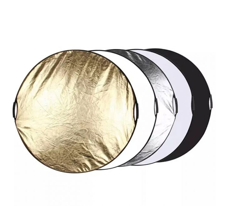 PhotoTech 5 in 1 Reflector with 2 handle 107cm