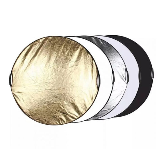 PhotoTech 5 IN 1 Reflector with 2 handle 80 cm